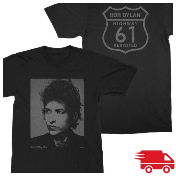 Bob Dylan Official Store Like A Rolling Stone Portrait T-Shirt