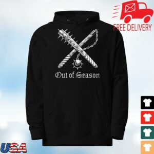 Out Of Season Merch Store Out Of Season Logo Premium Midweight Pullover Hoodie
