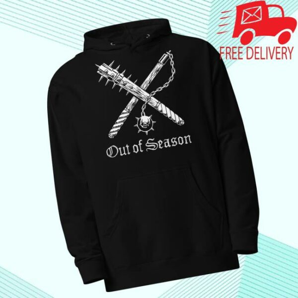 Out Of Season Merch Store Out Of Season Logo Premium Midweight Pullover Hoodie