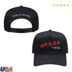 Story Of The Year Store Merch A.R.S.O.N. Snapback