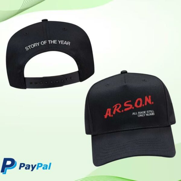 Story Of The Year Store Merch A.R.S.O.N. Snapback