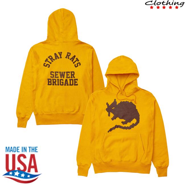 Stray Rats Merch Store Sewer Brigade Hoodie Stray Rats Merch Store Sewer Brigade Hoodie