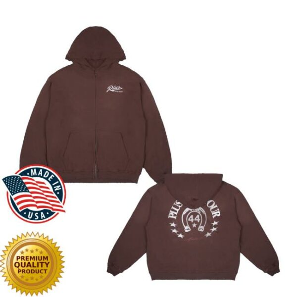 Plus44 Merch Store High Plains Zip Hoodie