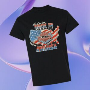 Night Ranger Store Merch Usa Rock In America Mens Black Tee