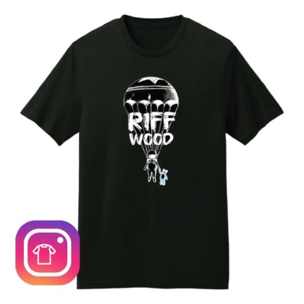 Riff Wood Store Merch Exclusive Tough Luck Tour Balloon Shirt