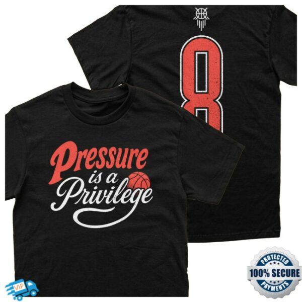 Oklahoma Shirt Company Store Merch Pressure Is A Privilege Black T-Shirt