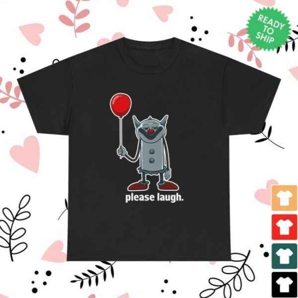 Explosm Store Merch Please Laugh Shirt
