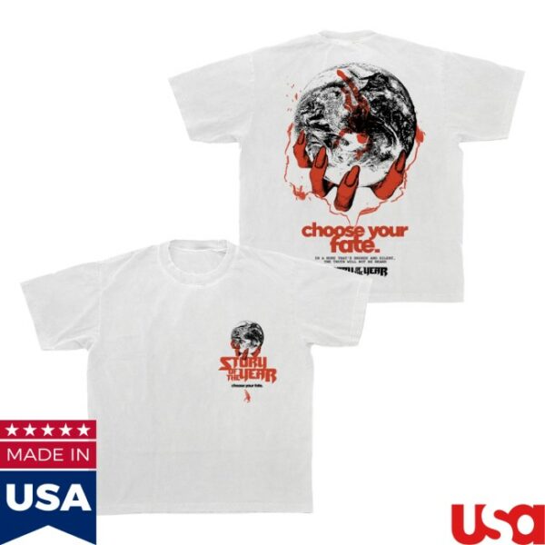 Story Of The Year Store Merch Story Of The Year Choose Your Fate T