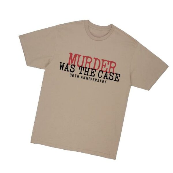 Snoopermarket Merch Store Murder Was The Case 30 Year Anniversary Tee