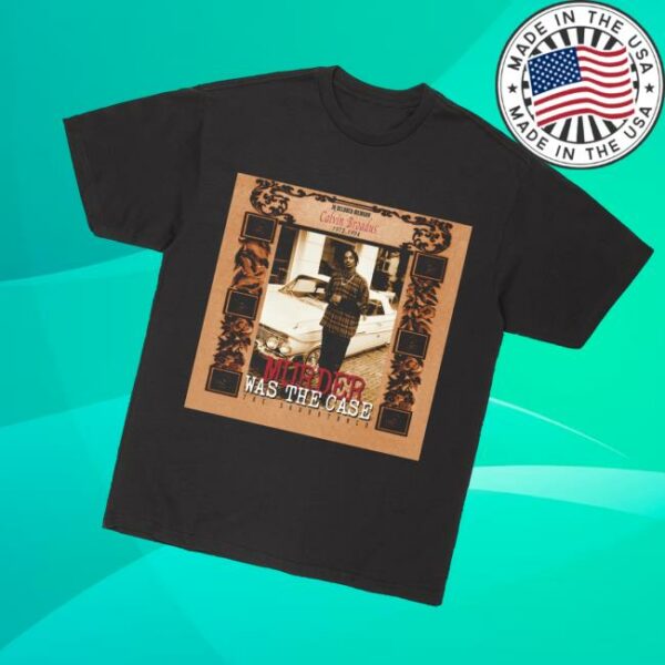 Snoopermarket Merch Store Murder Was The Case Album Cover 30 Year Anniversary Tee