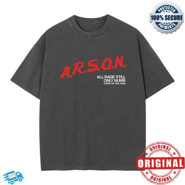 Story Of The Year Store Merch A.R.S.O.N. Vintage Tee