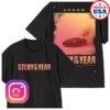 kenny story of the year store merch arson album black tee sf