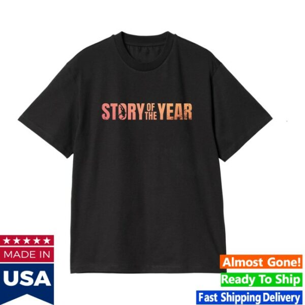 Story Of The Year Store Merch A.R.S.O.N. Album Black Tee
