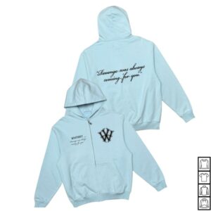 Underground Clothing Store Merch Revenge Quote Zip Hoodie