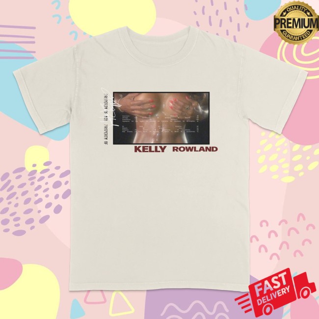 Kelly Rowland Store Merch Chest Tour Tee Kelly Rowland Store Merch Chest Tour Tee