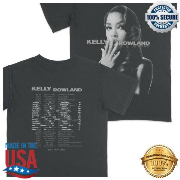 Kelly Rowland Store Merch Portrait Tour Tee