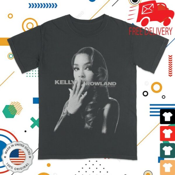 Kelly Rowland Store Merch Portrait Tour Tee