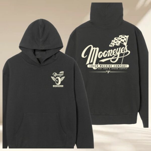 Loser Machine Store Merch Partnership Black  Pullover Hood