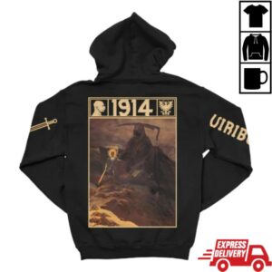 Indiemerchstore 1914 Viribus Unitis Zip Hoodie
