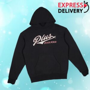 Plus44 Store Merch Road Trip Pullover Black Hoodie