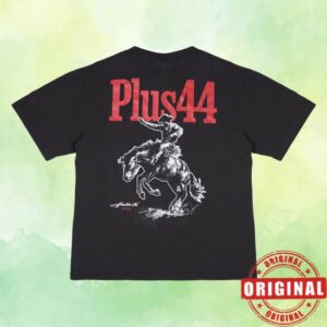 Plus44 Store Merch Saddle Up Classic Black Tee