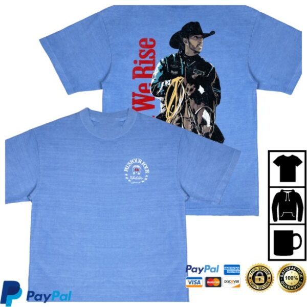 Plus44 Store Merch Still We Rise Classic Washed Blue Tee
