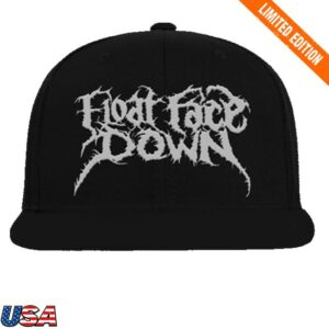 Ff Official Merch Logo Flat Brim Snapback Hat