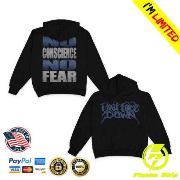 Float Face Down Official Merch Store Etched In Stone Pullover Hoodie