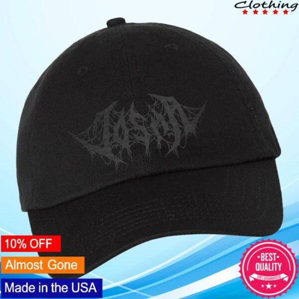Josh A Merch Store Blacked Out Logo Hat