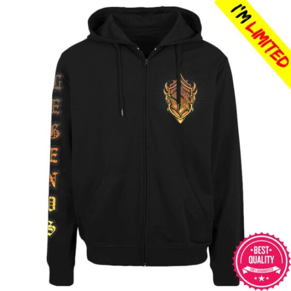 Sabaton Store Merch Legends Reborn Zip Hoodie