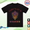 kenny Sabaton Store Merch Born To Be A Legend T Shirt Kids