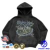 kenny thestrokes store merch heavy knit garment dyed photo pullover hoodie