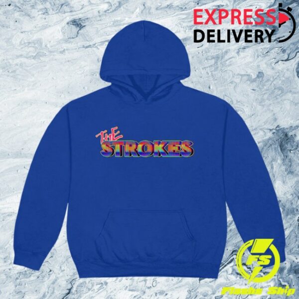 Thestrokes Store Merch The Strokes Logo Hoodie