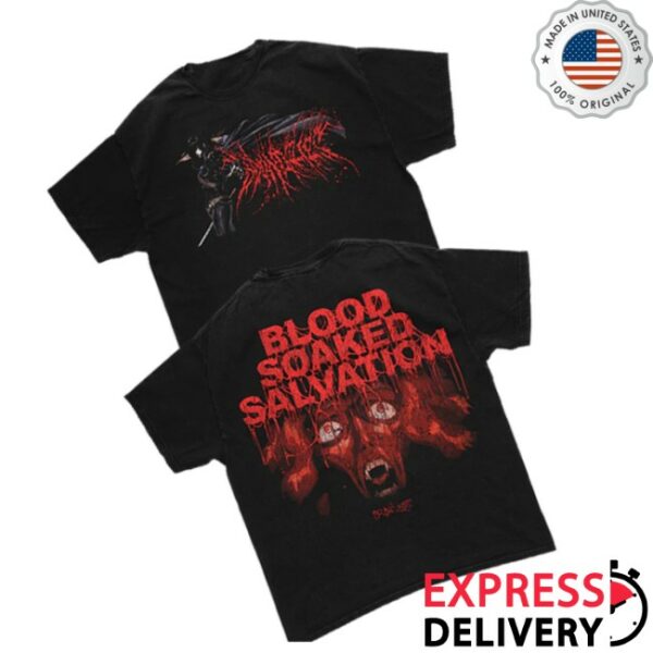 Boundaries Store Merch Blood Soaked Salvation Black Tee
