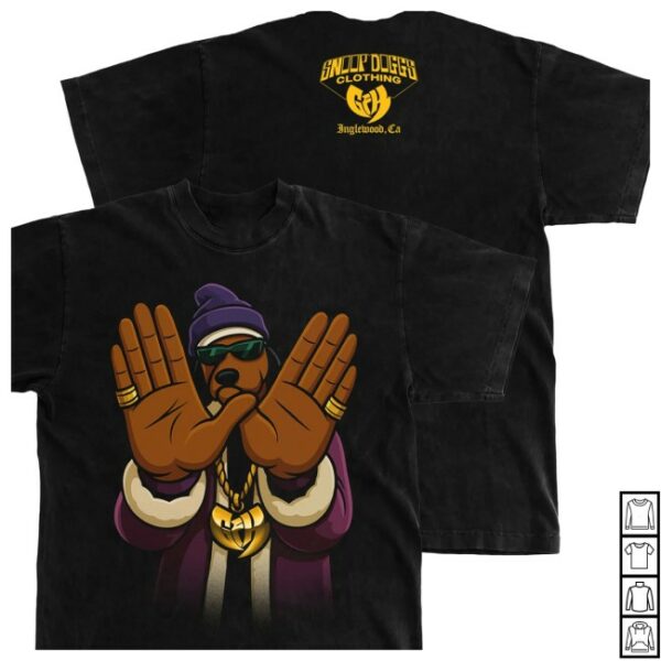 Snoopermarket Store Merch Snoopy’s X Ghostface Killah Collaboration Tee