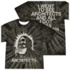 kenny architects store merch all i got was whiplash crystal tie dye black t shirt sd