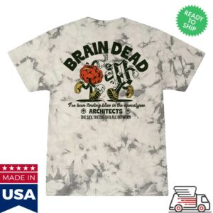 Architects Store Merch Brain Dead Crystal Dye T-Shirt