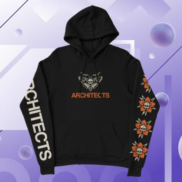 Architects Store Merch Deaths Head Pullover Black Hoodie