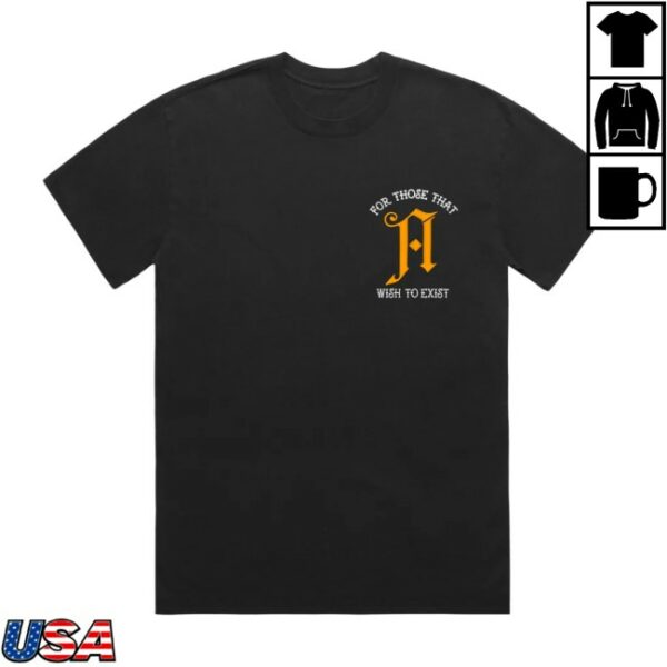 Architects Store Merch For Those That Wish To Exist Astronaut Black T-Shirt
