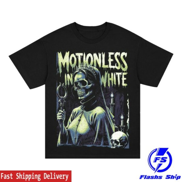Motionless In White Store Merch Skelequeen Black T-Shirt