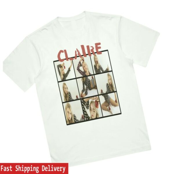 Claire Rosinkranz Store Merch Photo Grid Tee