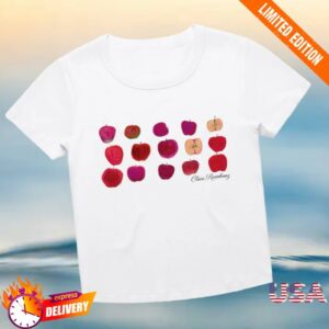 Claire Rosinkranz Store Merch Apple Crop Tee