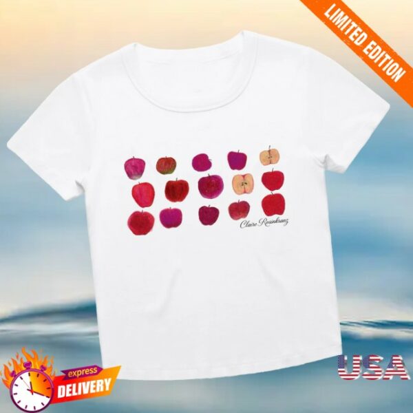 Claire Rosinkranz Store Merch Apple Crop Tee