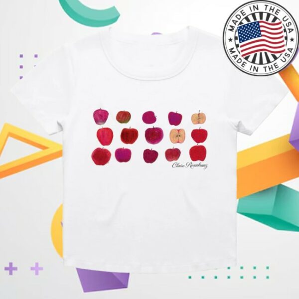 Claire Rosinkranz Store Merch Apple Crop Tee