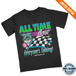 All Time Low Official Store Merch Everyone’s Talking Racing Tee
