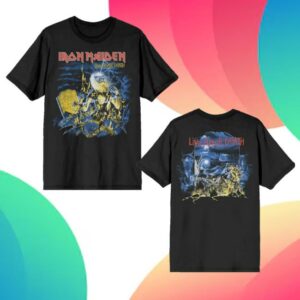 Iron Maiden Merch Store Live After Death 40Th Anniversary Tee