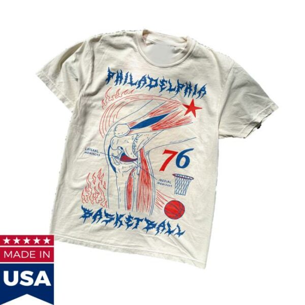 Heavy Slime Merch Store Philadelphia Basketball Tee