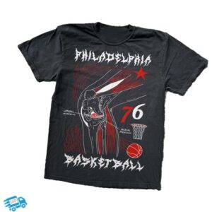 Heavy Slime Merch Store Philadelphia Basketball Tee