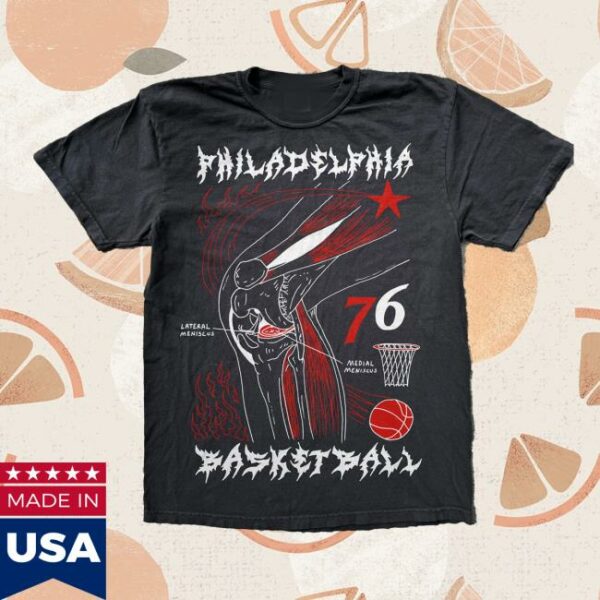Heavy Slime Merch Store Philadelphia Basketball Tee