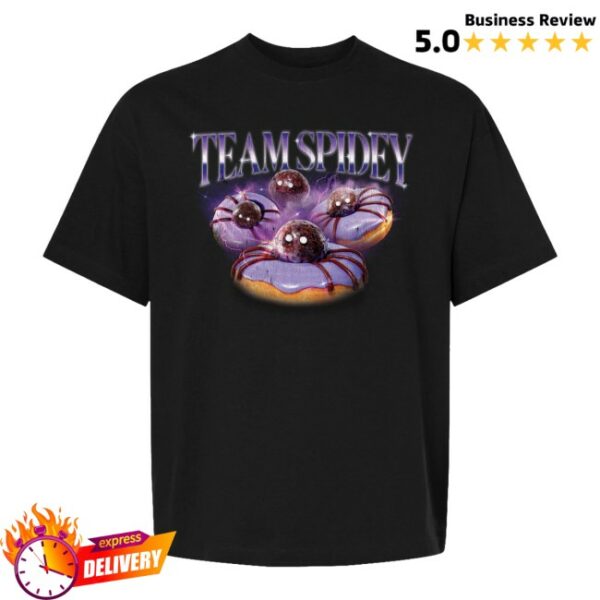 Dunkin Runs On Merch Store Spidey D Fandom Tee